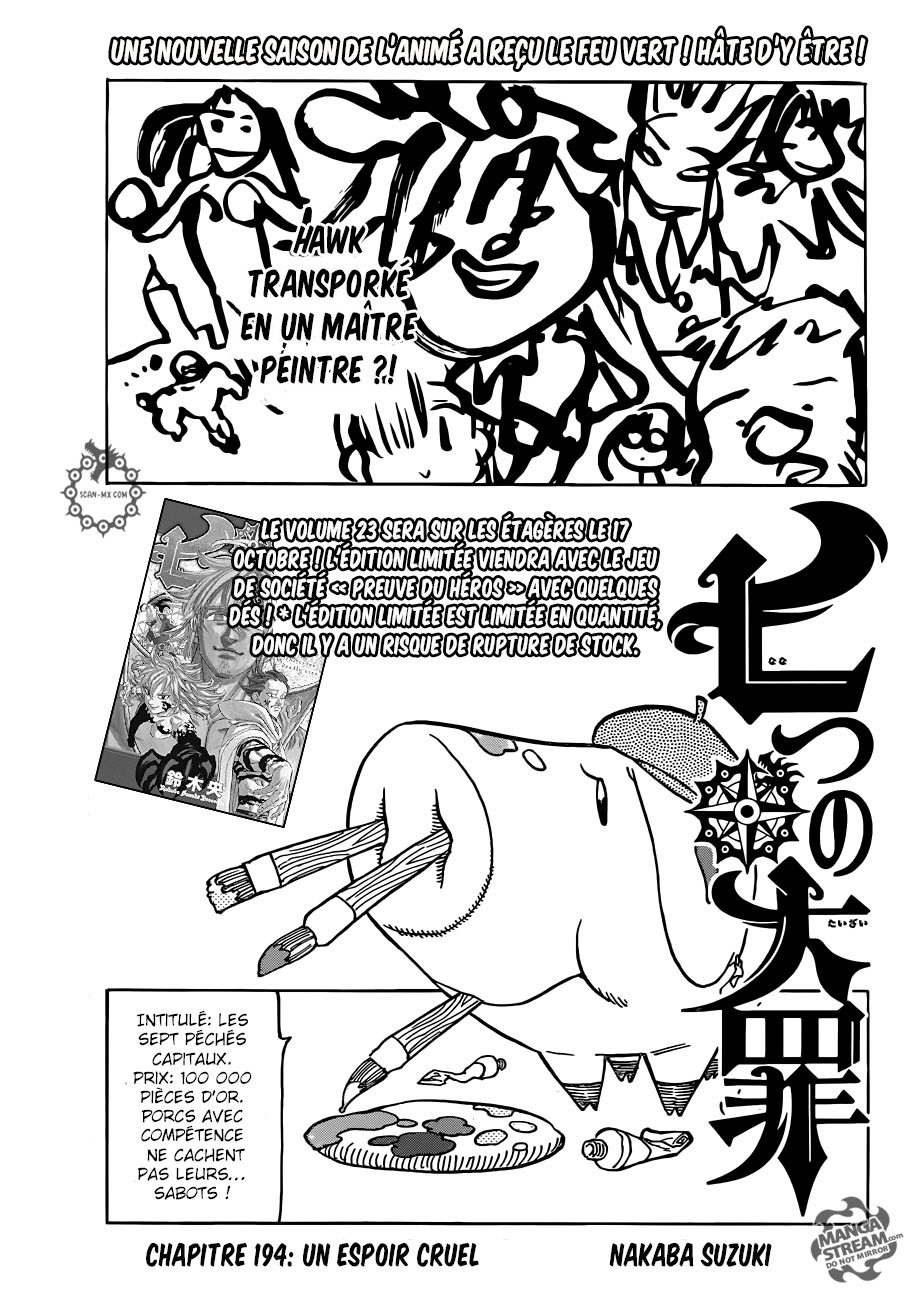 Nanatsu No Taizai: Chapter 196 - Page 1